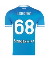 SSC Napoli Stanislav Lobotka #68 Domácí Dres 2025-26 Krátký Rukáv